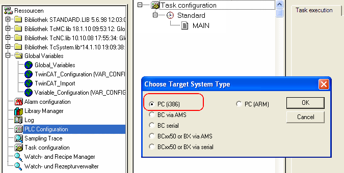 Program example: motor controller with visualization 3: