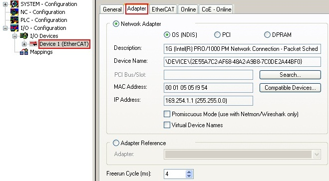 OFFLINE configuration creation 4: