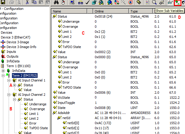 Process data 1: