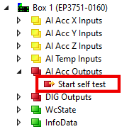 Self test 1: