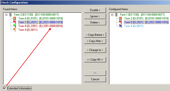 Online IO configuration 11: