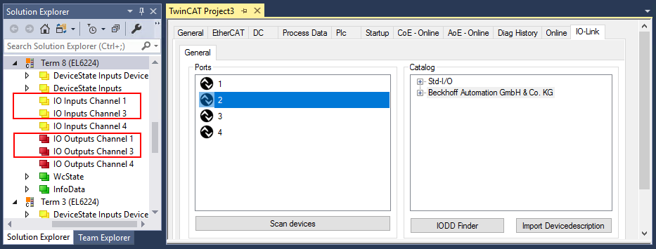 Removal of IO-Link devices 2: