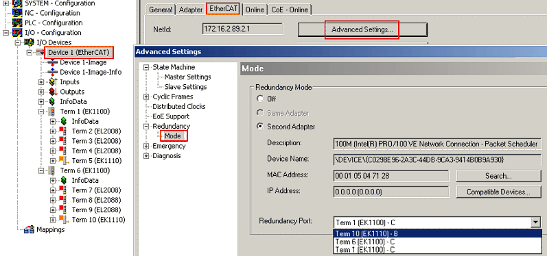 Setting up - Network settings 3: