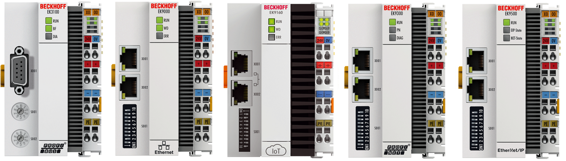 EtherCAT Coupler overview 9: