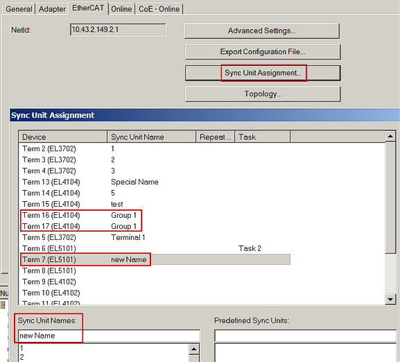 Default settings and information 14: