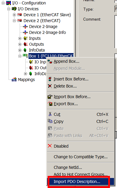 Configure Master System 2: