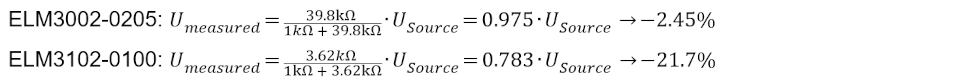 Bandwidth, sampling rate and impedance of the measurement inputs 6: