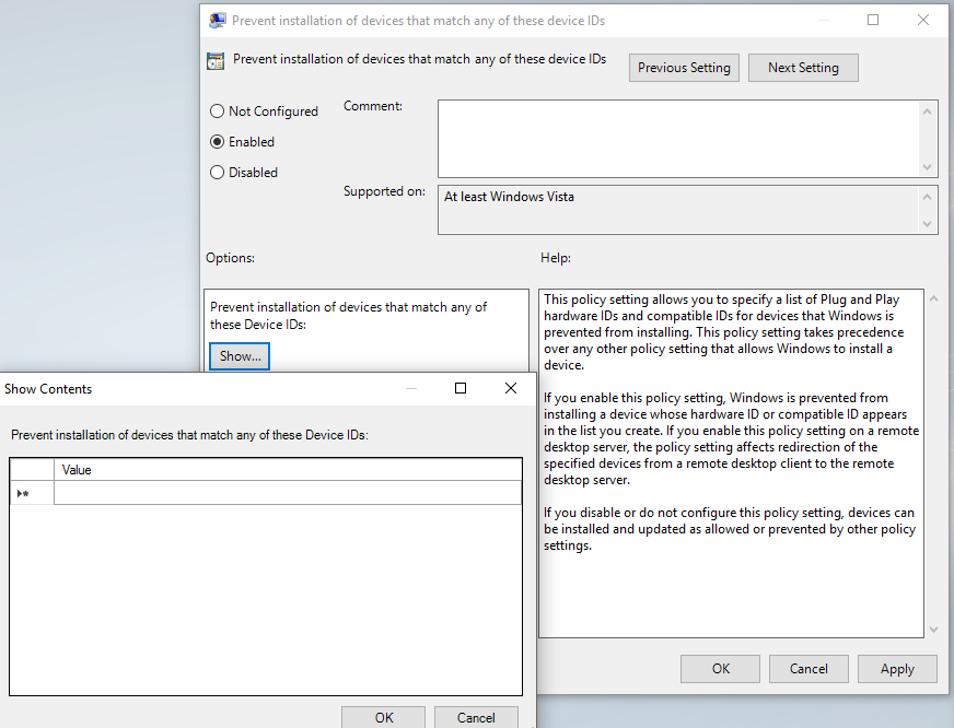 USB filter 3: