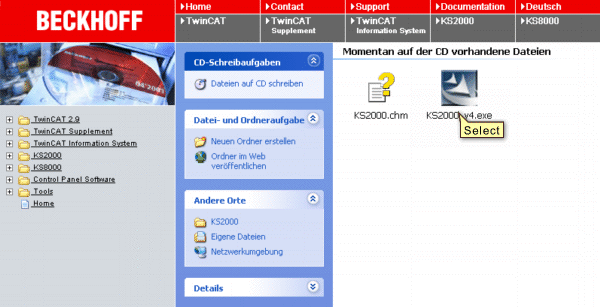 How to install the KS2000 software? 3: