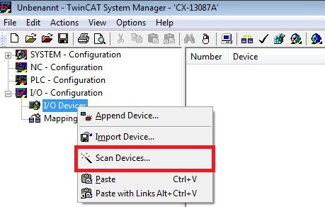 Adding a Profibus master 1: