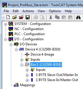 Adding a Profibus slave 4: