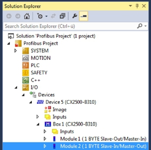 Adding a Profibus slave 4:
