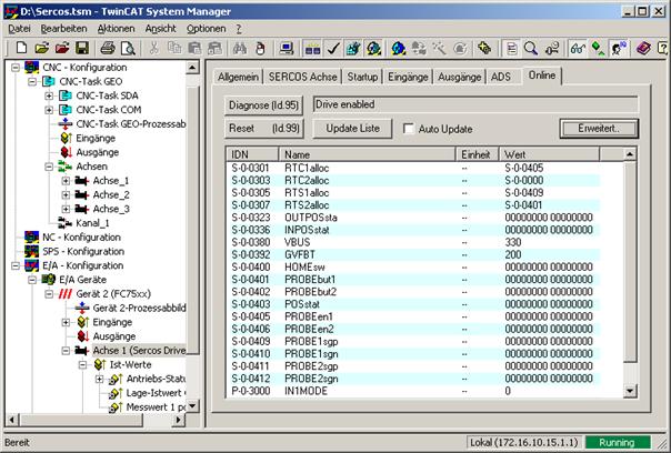 SERCOS Measurement 6: