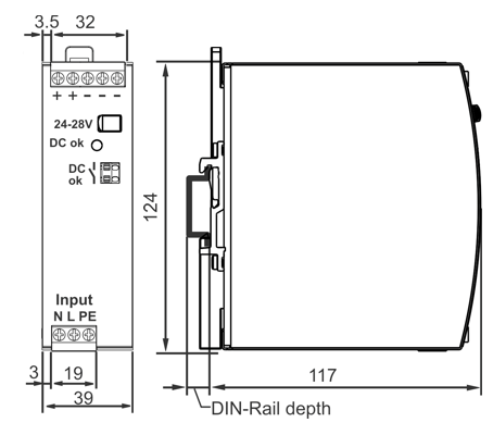 Dimensions and weight 1: