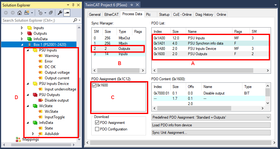 Switching process data sets 2: