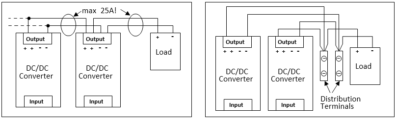 Connection terminals 1: