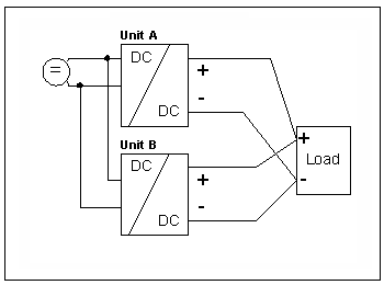 Parallel use to increase output power 1: