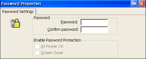 Issuing a password 1: