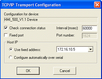 Creating a TCP connection for remote tools 3: