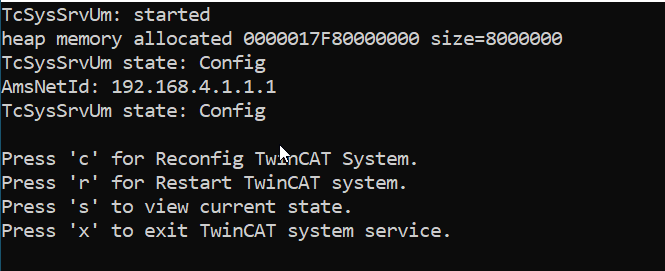 Command line parameters & commands 1: