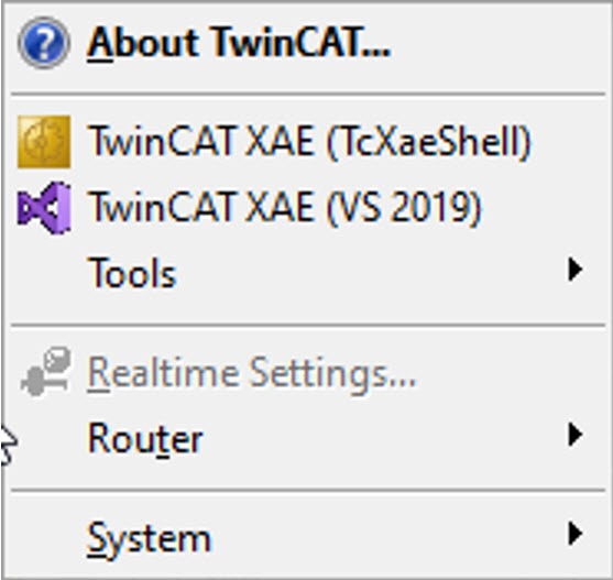 Create TwinCAT 3 project 1:
