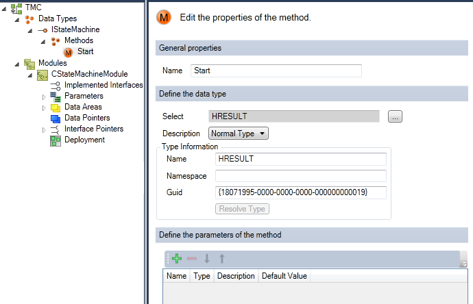 TwinCAT 3 C++ module providing methods 9: