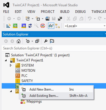 TwinCAT 3 C++ module providing methods 2: