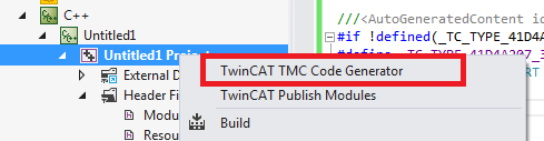 TwinCAT Module Class Editor (TMC) 4: