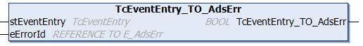 TcEventEntry_TO_AdsErr 1: