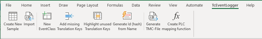 Managing events with Excel 2: