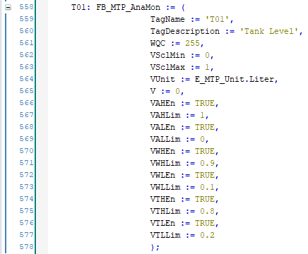 Ways of mapping PLC variables to the HMI control 2:
