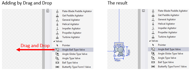 Adding a control to the project 1: