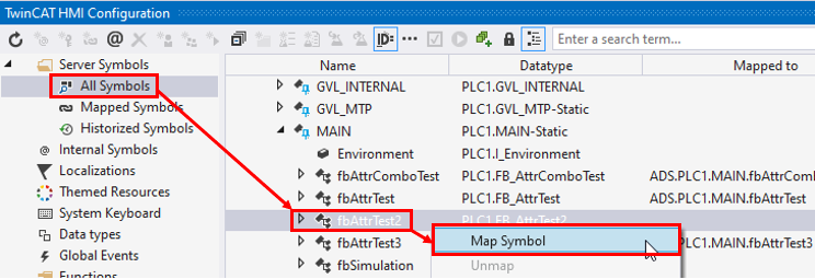 Applying the PLC attribute functionality step-by-step 2: