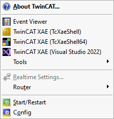License overview in the TwinCAT 3 Runtime (XAR) 2: