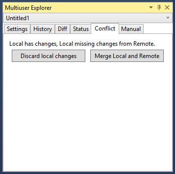 Conflict tab 3: