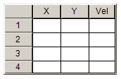 Table 1: