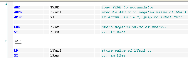 Modifiers and Operators in IL 1: