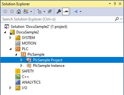 PLC project source code node 1: