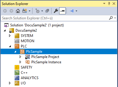 PLC project node 1: