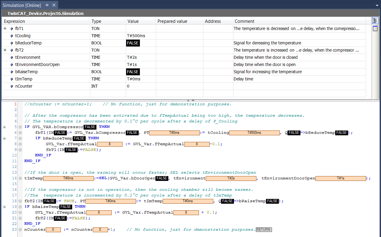 Your first TwinCAT 3 PLC project 22: