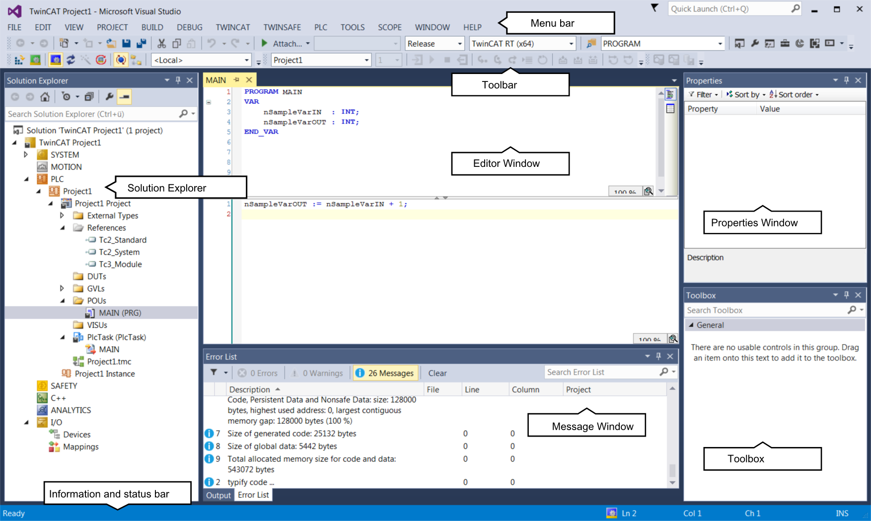 User Interface components