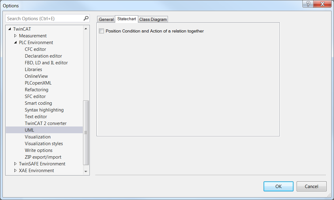 Dialog Options - UML 4: