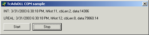 Event-driven reading of PLC variables 1: