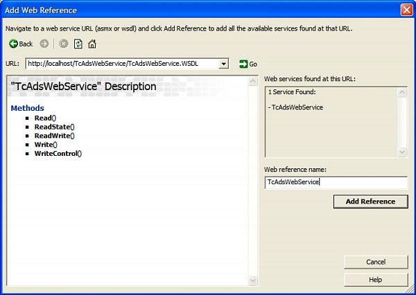 Consumer in C# to read and write PLC variables 3: