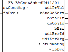 FB_BACnetSchedUdi1201 1: