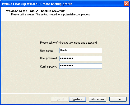 Configuration options 1: