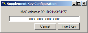 Setting up a BACnet Supplement Key 3: