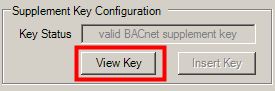 Setting up a BACnet Supplement Key 6: