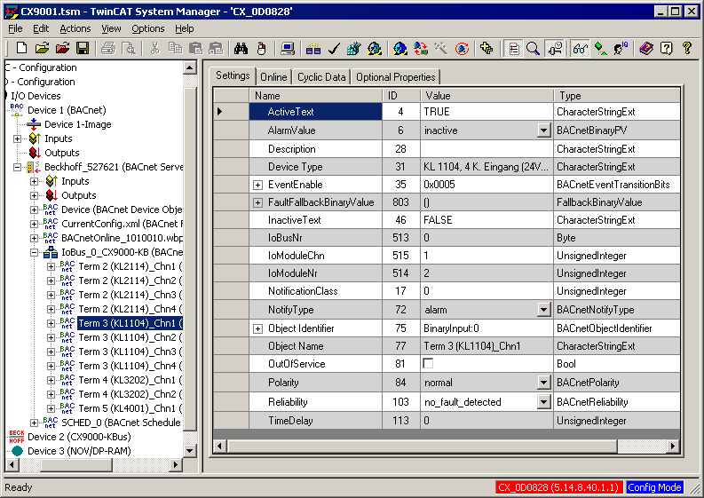 BACnet objects and properties 2: