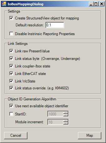 Example: I/O automapping 2: